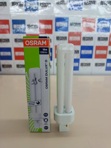Osram Bombilla de bajo Consumo, Casquillo de 2 Pines para operar ECC G24d-2, 18 W